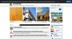 Desktop Screenshot of comune.alfonsine.ra.it